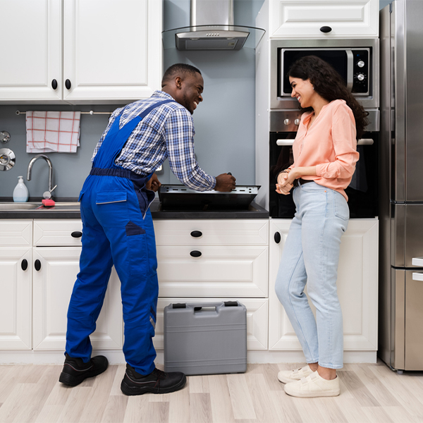 can you provide an estimate for cooktop repair before beginning any work in Caldwell County NC